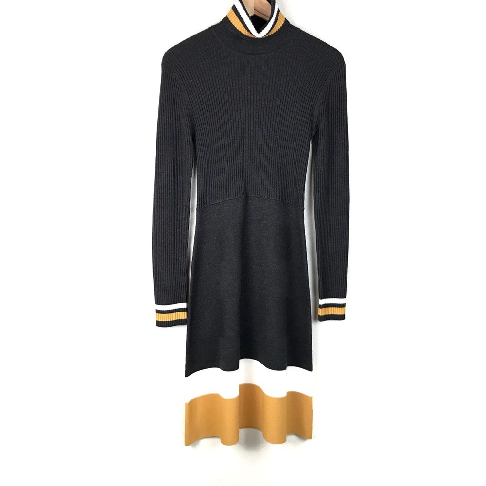 Tory Burch Wool Sweater Dress Turtleneck